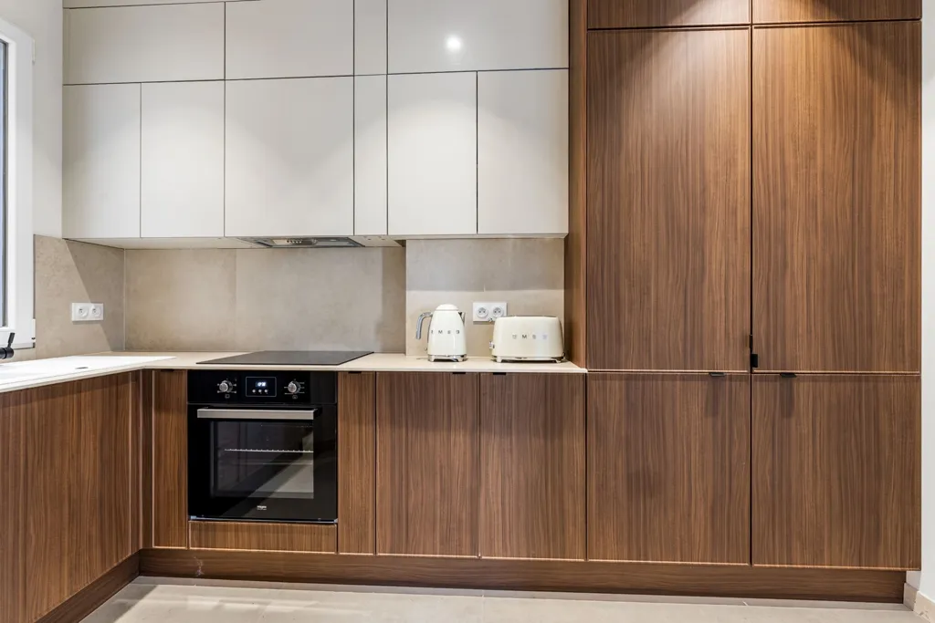 Cuisine - Appartement Luxe avec Vue Mer à Marseille 7