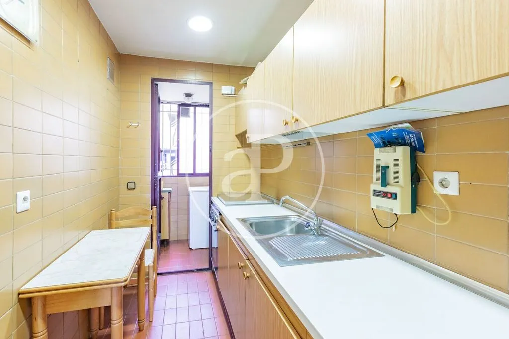 Köök - Luxury Apartment with River Views in Madrid