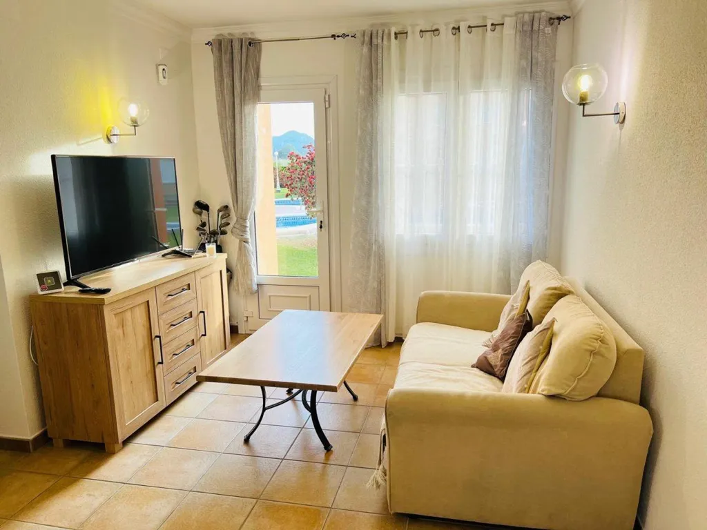 Séjour - Furnished Apartment with Pool in Oliva Nova