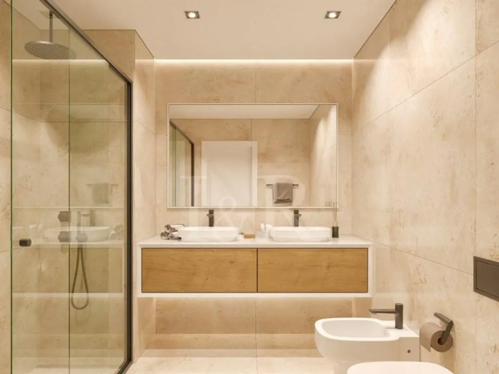 Salles de bain - Luxury Flat with City View in Campolide, Lisbon