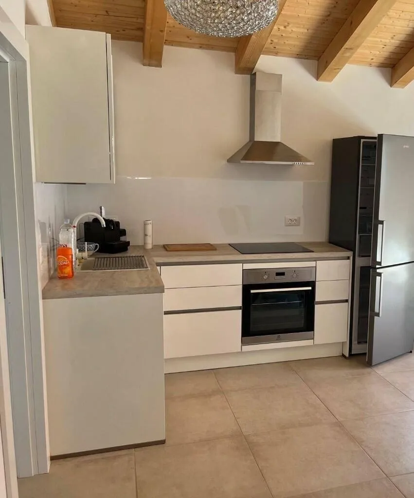 Kitchen - Beachfront Property with Terrace in Orebić