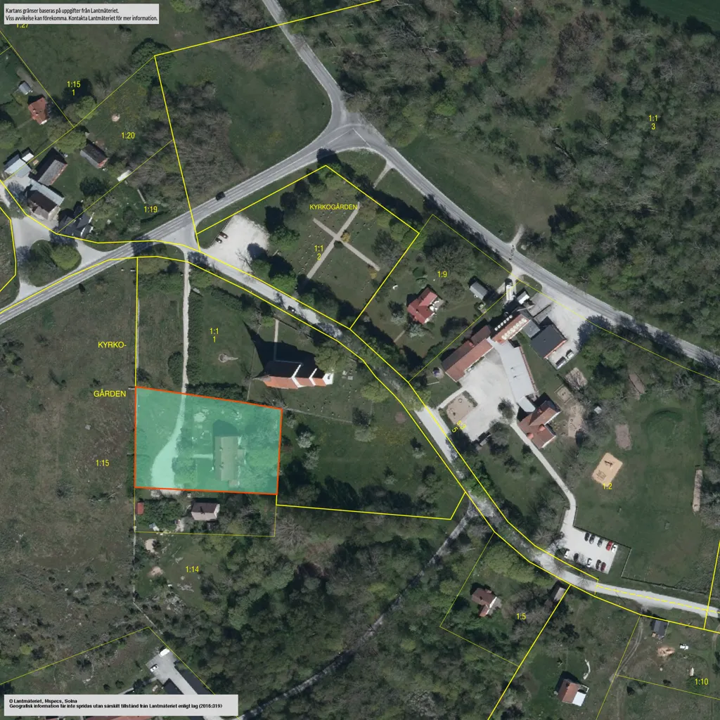 Vue aérienne - Historic Rectory with Garden in Kräklingbo