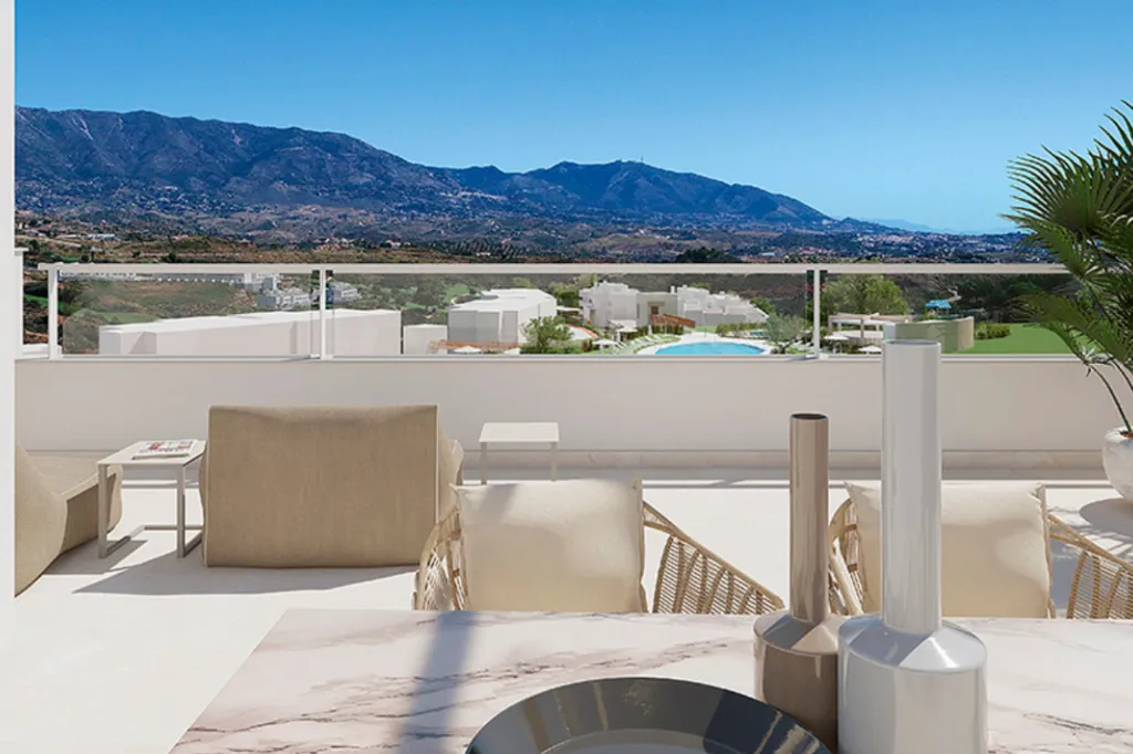 Terrass - Modern Apartments with Golf View in La Cala