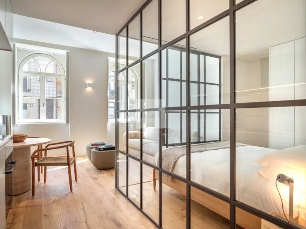Chambres - Studio Apartment with Interior Bedroom in Porto