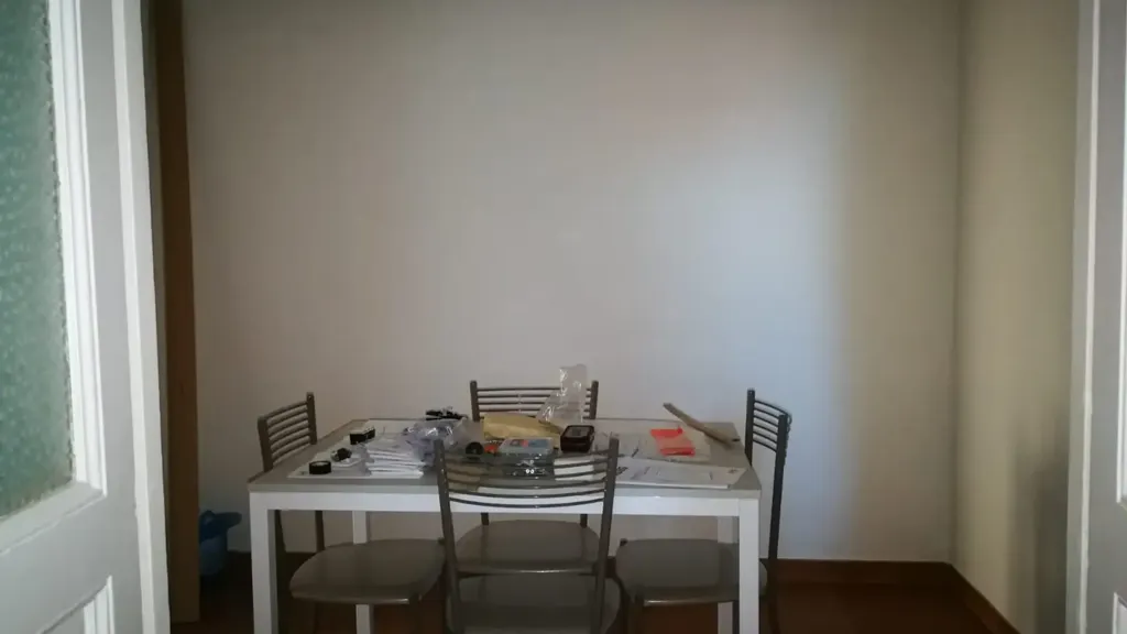 Söögituba - Liberty-Style Apartment with Balcony in Chieti
