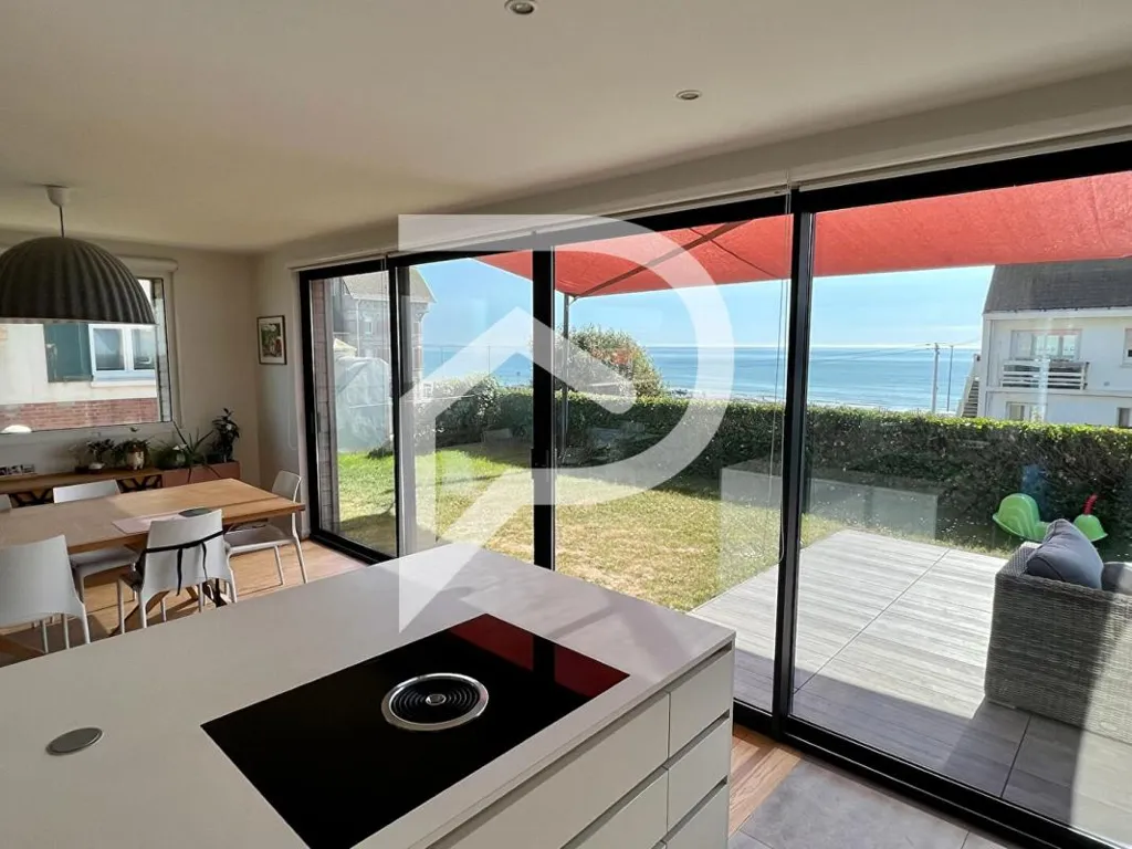 Köök - Renovated House with Sea View in Ambleteuse