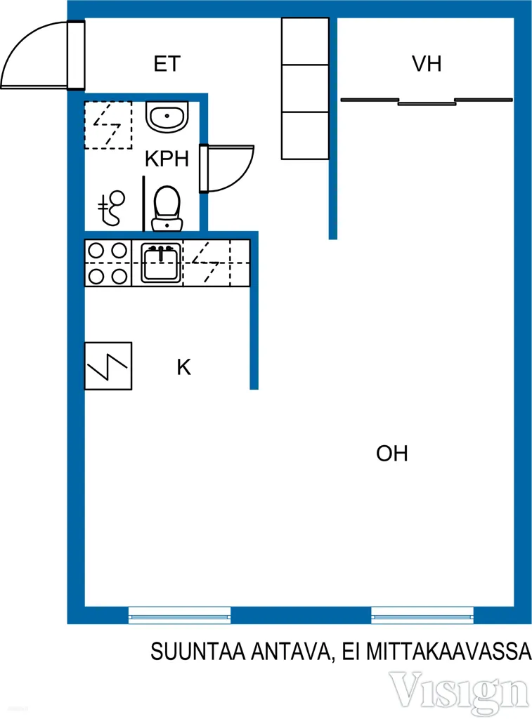 Plan - Spacious Apartment with Views in Etu-Töölö, Helsinki