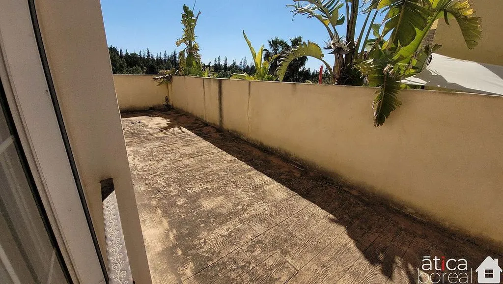 Terrace - Duplex for Renovation with Garden in Torreguil
