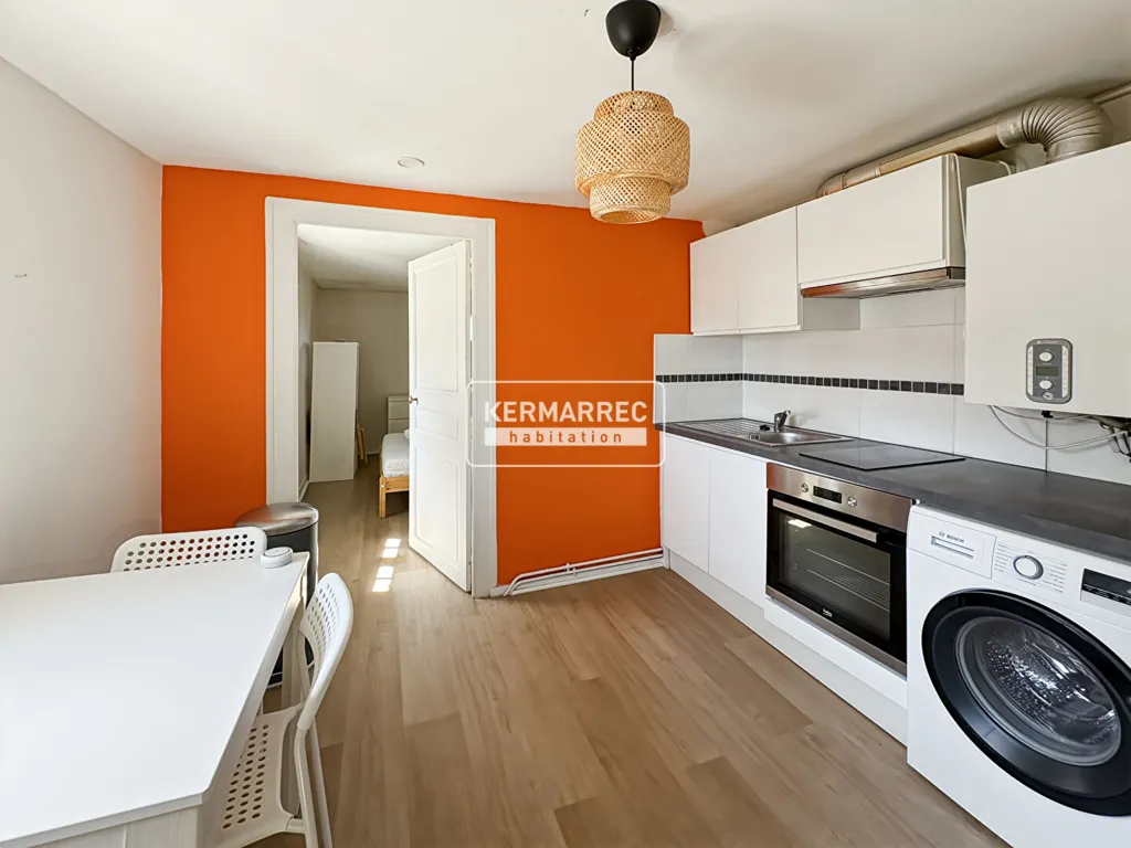 Cuisine - Studio dans l'Hôtel de Cuillé à Rennes
