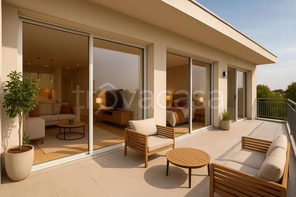 Terrasse - Newly Constructed Penthouse with Terrace in Rivoli