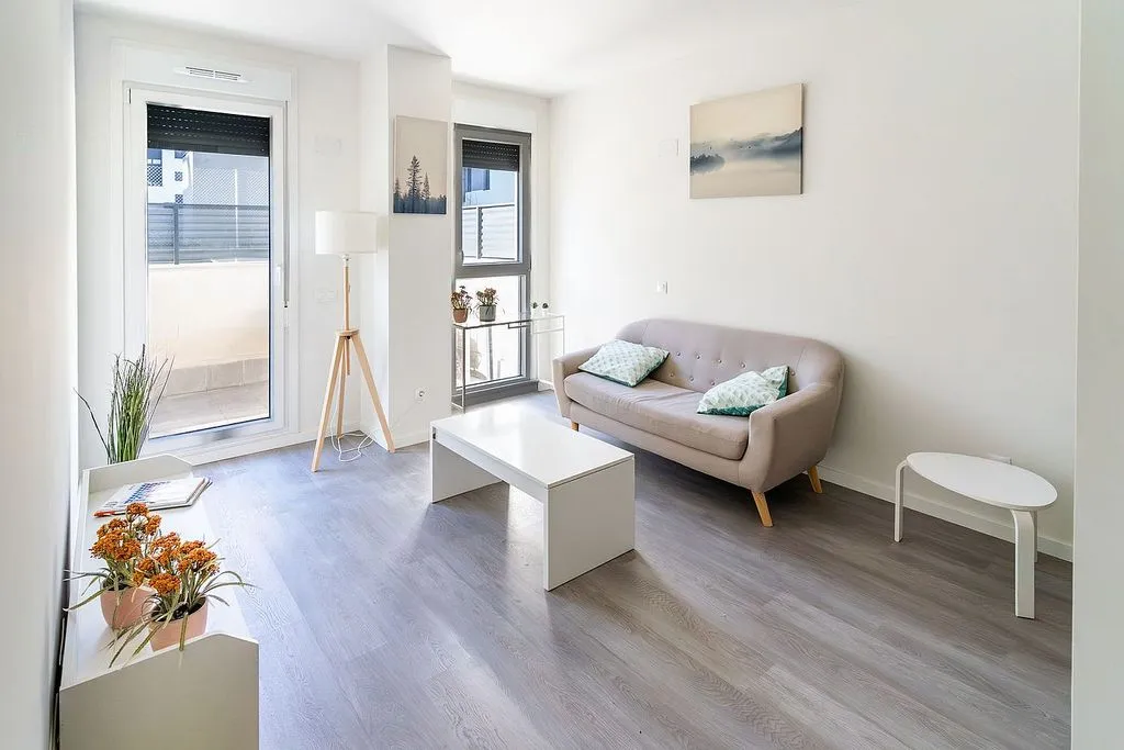Séjour - Modern Flat with Pool in El Cañaveral