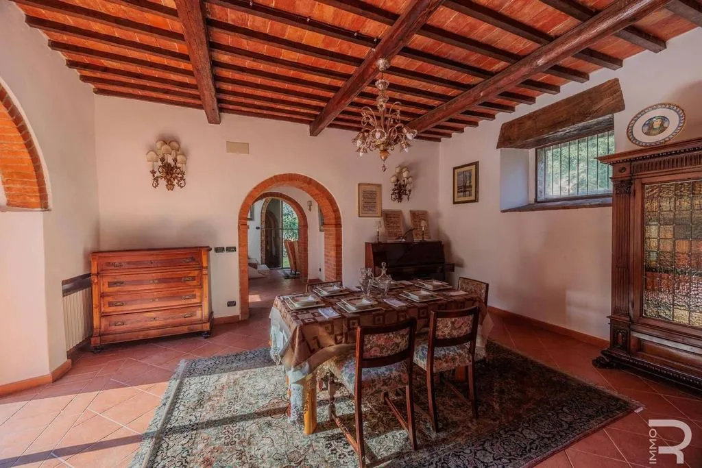 Salle à manger - Luxury Villa with Pool in Sinalunga, Tuscany