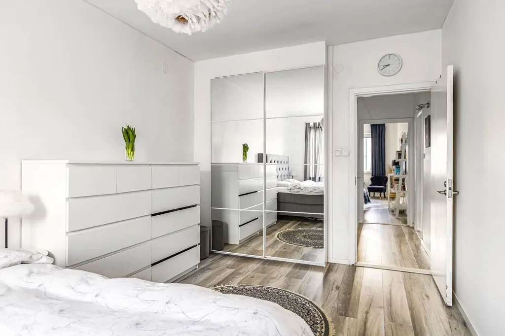 Camere da letto - Modernised Flat with Balcony in Vasastaden