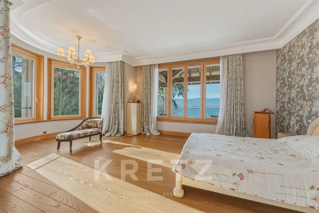 Chambres - Villa Moderne avec Vue Lac à Chens-sur-Léman