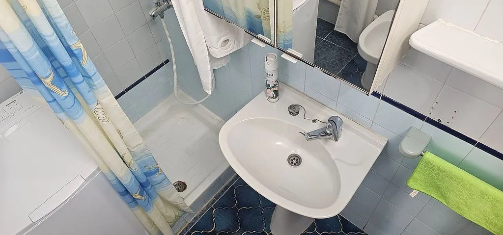 Salles de bain - Studio with Balcony in Can Pastilla