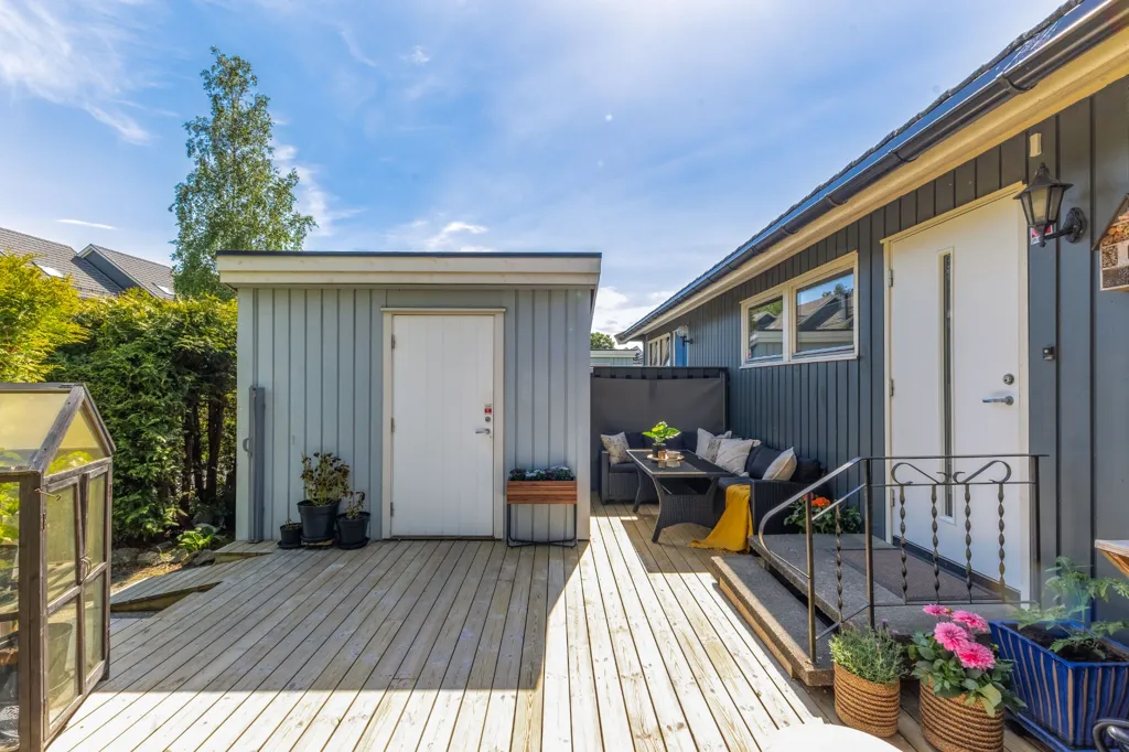 Terrasse - Apartment with Two Terraces in Skredderåsen