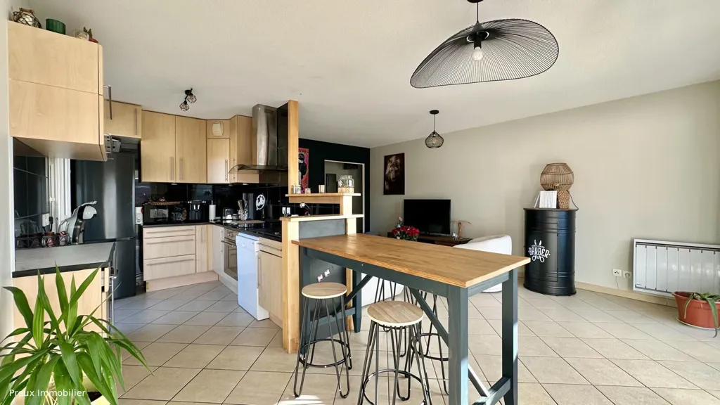 Cuisine - Appartement Traversant avec Terrasses à La Balme De Sillingy