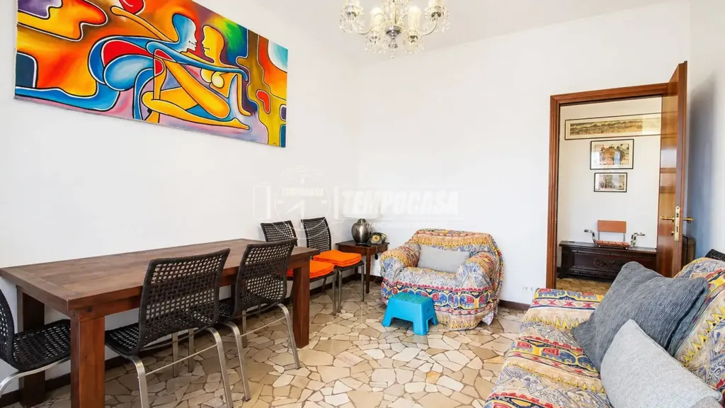 Soggiorno - Duplex with Balcony in Milan