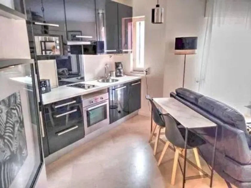 Cucina - Studio with Garden View in Sotogrande Marina