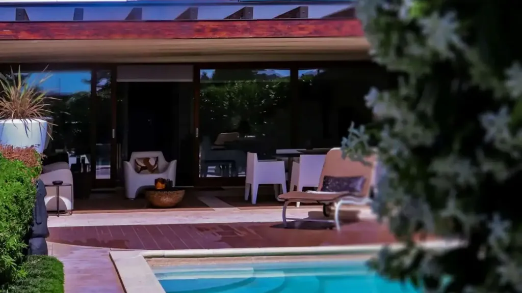 Pool - Modern Villa with Pool in Vittorio Veneto