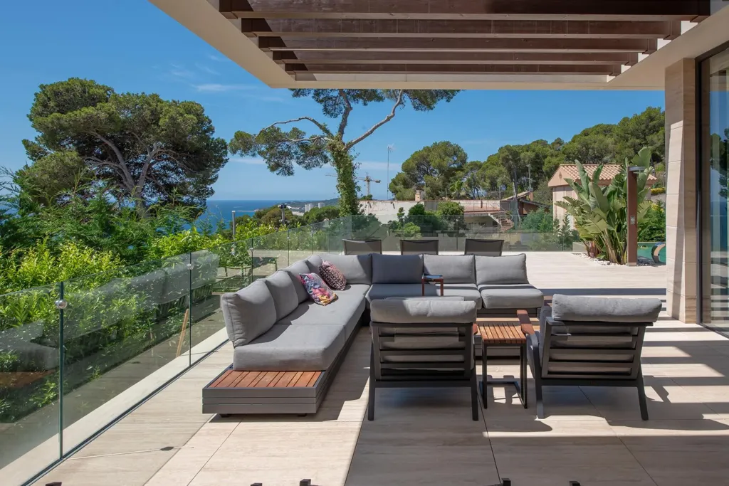 Terrasse - Modern Villa with Sea Views in Sant Antoni