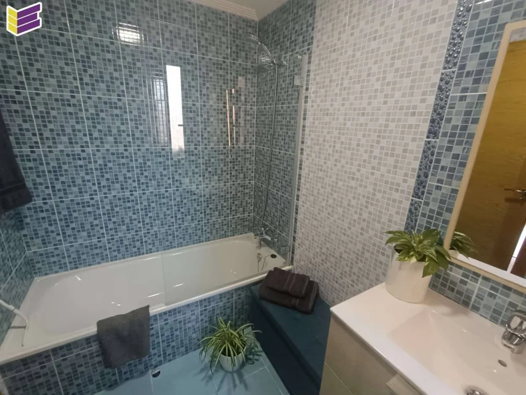Salles de bain - Exterior Flat with Garden in Ponteareas