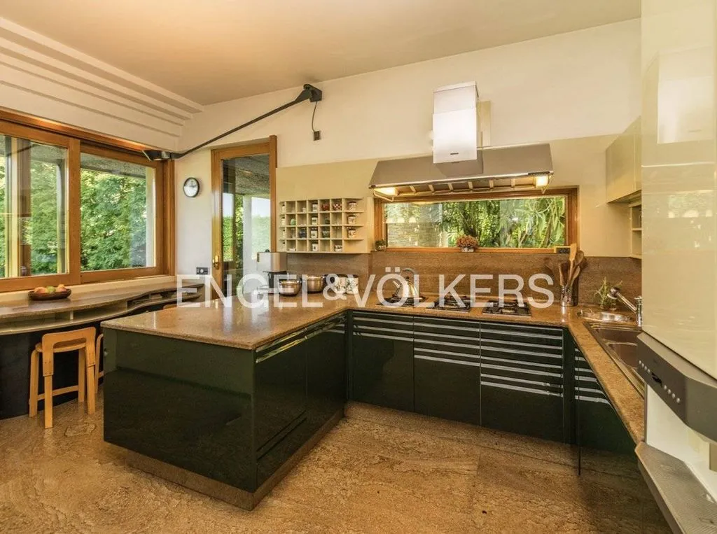 Köök - Luxury Villa with Pool in Lipomo, Lombardy