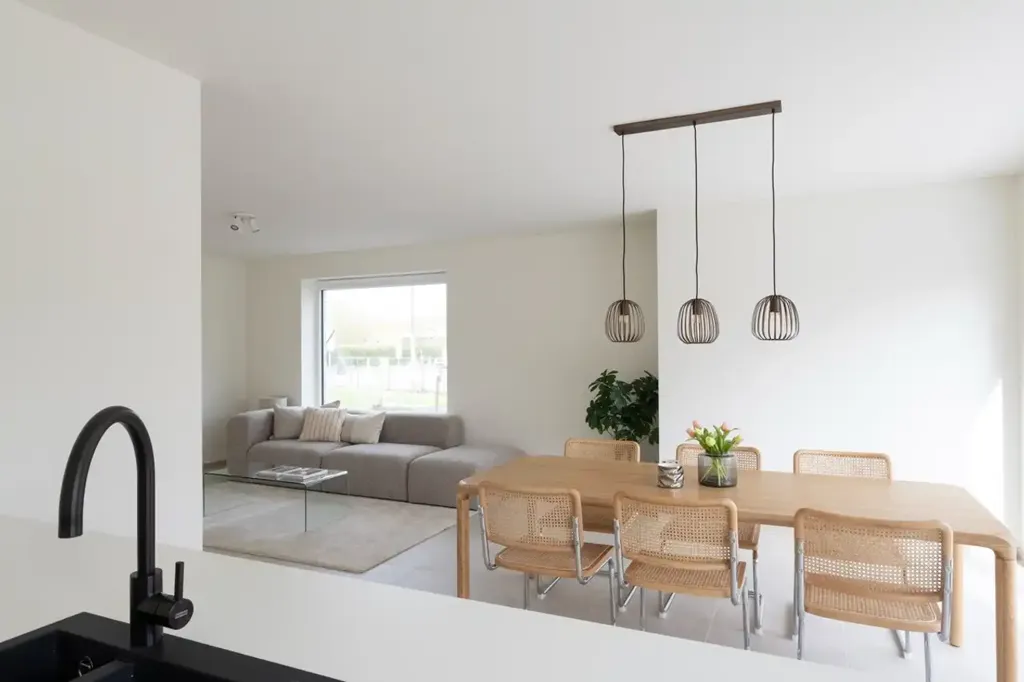 Kitchen - Energy-Efficient Semi-Open New Builds with Garage in Denderwindeke