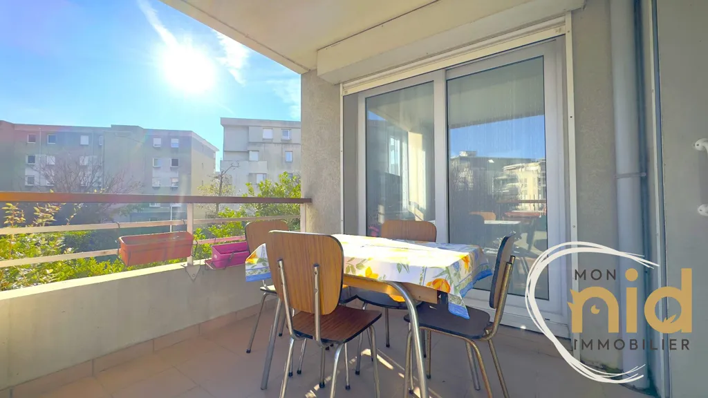 Balcony - T4 Flat with Terrace in Echirolles Centre