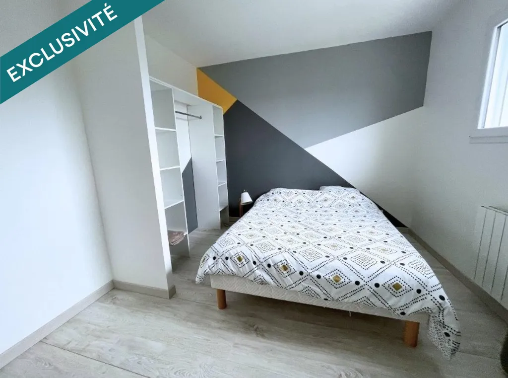 Chambres - Maison Moderne avec Jardin à Ossé