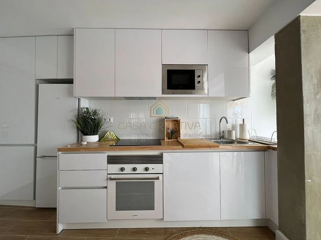 Cuisine - Loft Studio with Sea Views in Les Palmeretes