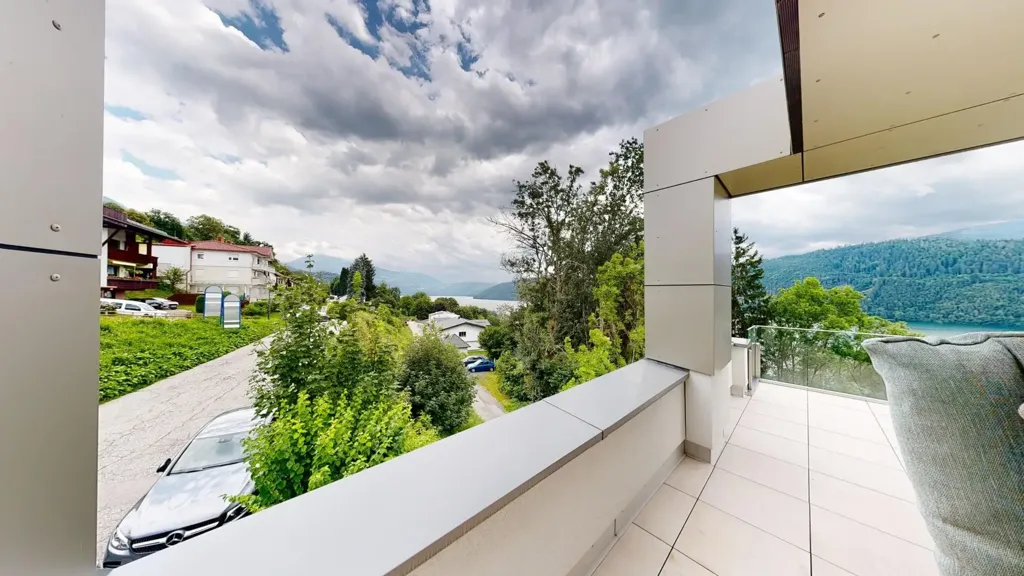 Balcon - Penthouse with Lake View in Millstatt