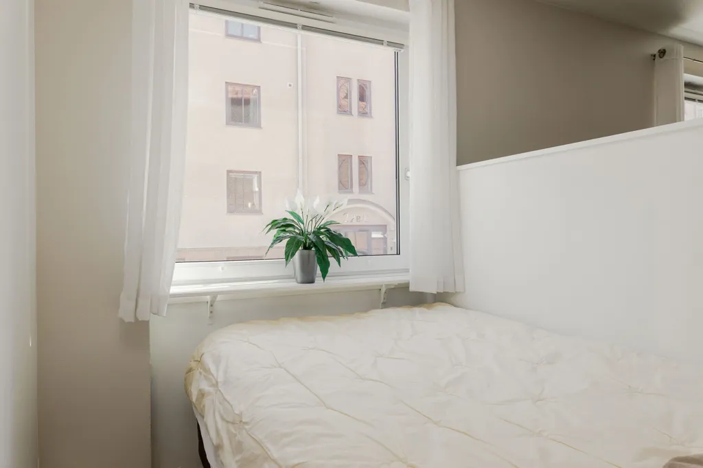 Camere da letto - Centrally Located Studio Flat with Generous Spaces in Växjö