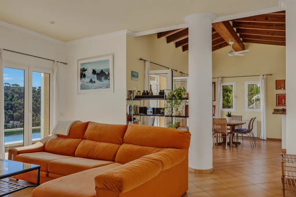 Séjour - Villa with Sea View in Canyamel