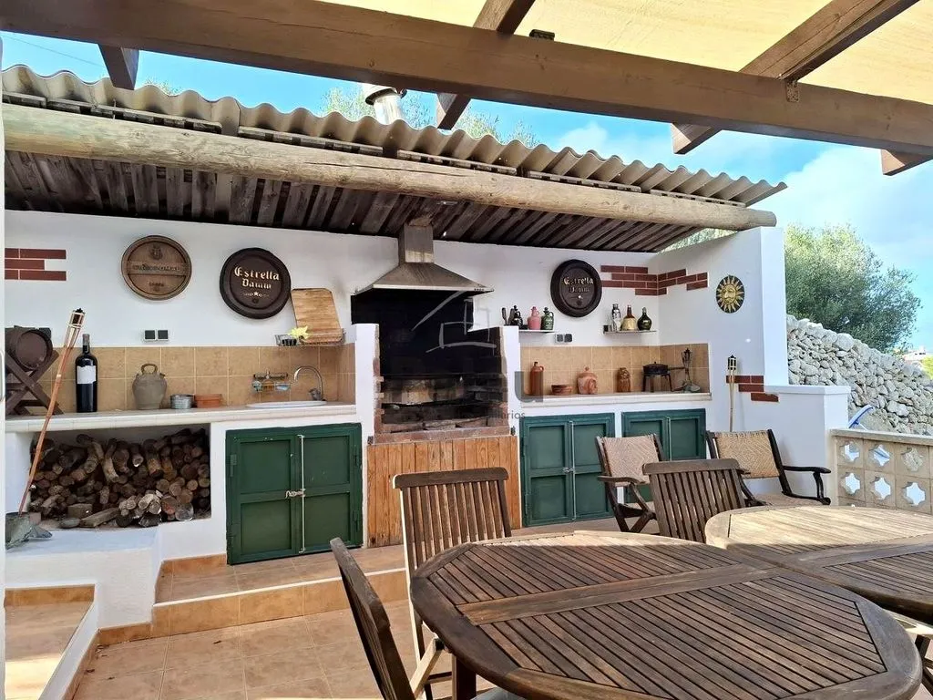Terrasse - Luxury Villa with Pool in Mahon, Balearic Islands