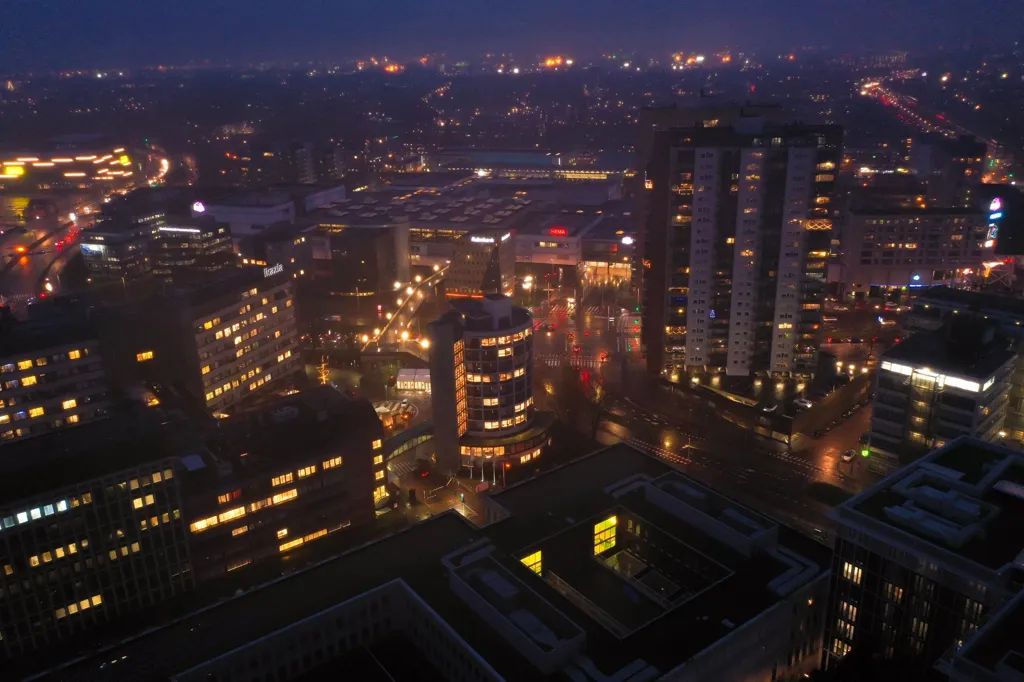 Aerial - Studio with Balcony in Rotterdam