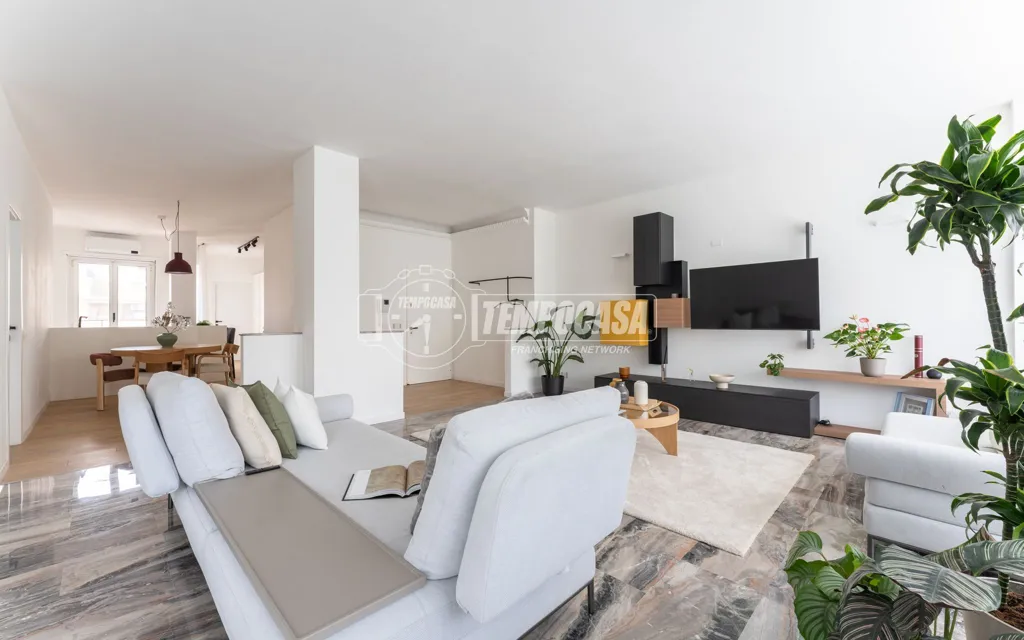 Séjour - Rustic-Style Apartment with Balcony in Milan