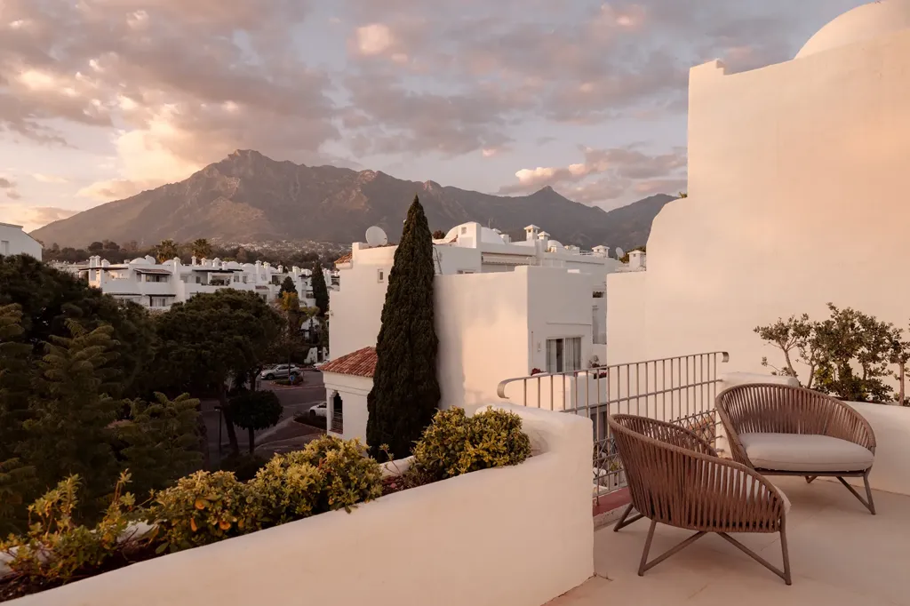 Terrasse - Penthouse Duplex with Sea View in Marbella