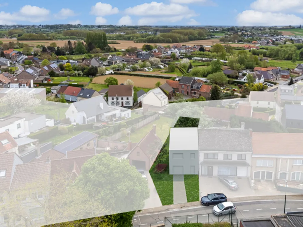 Õhuvaade - Building Land for Semi-Detached in Roosdaal