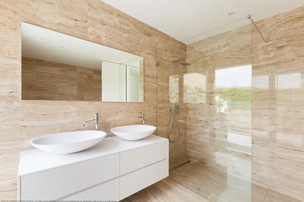 Salles de bain - Appartement T3 avec Balcon dans Résidence Récente à Vincennes