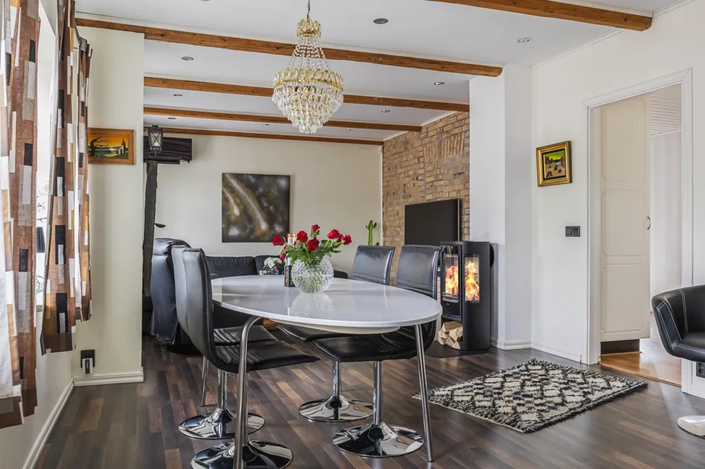 Söögituba - Villa with Air Source Heat Pump in Simrishamn