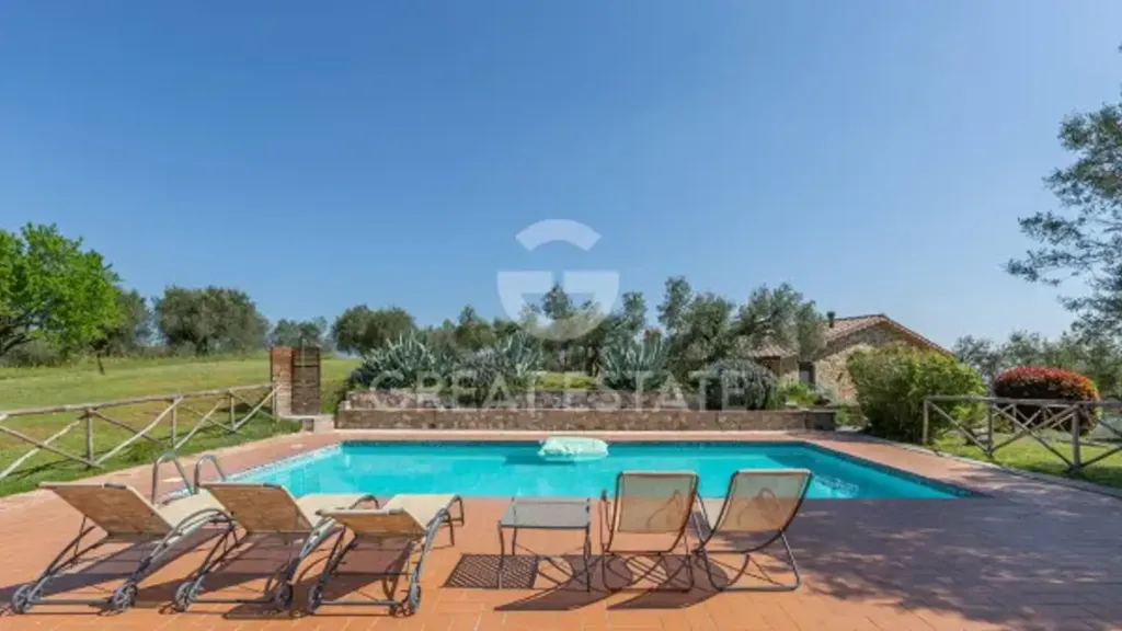 Piscine - Rustic Apartment with Pool in Piegaro