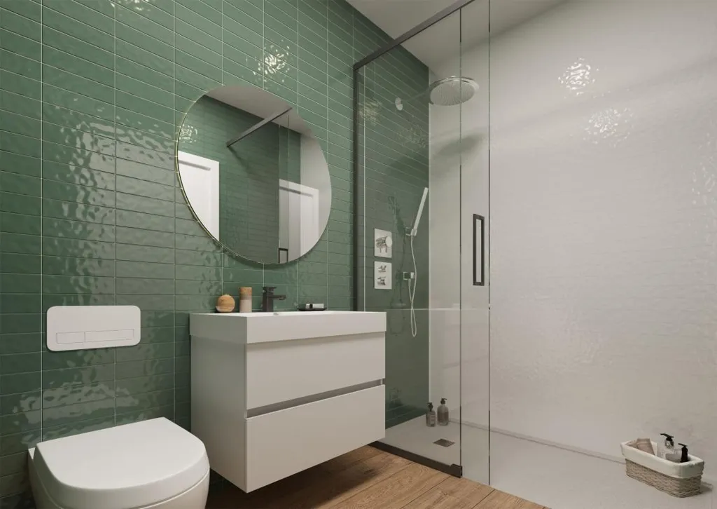 Bathrooms - 3-room house in Mutxamel