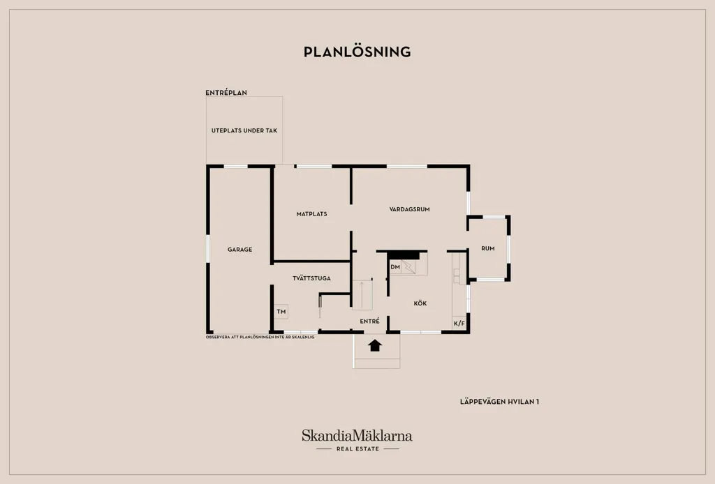 Floor Plan - Cottage with Guesthouse in Vingåker