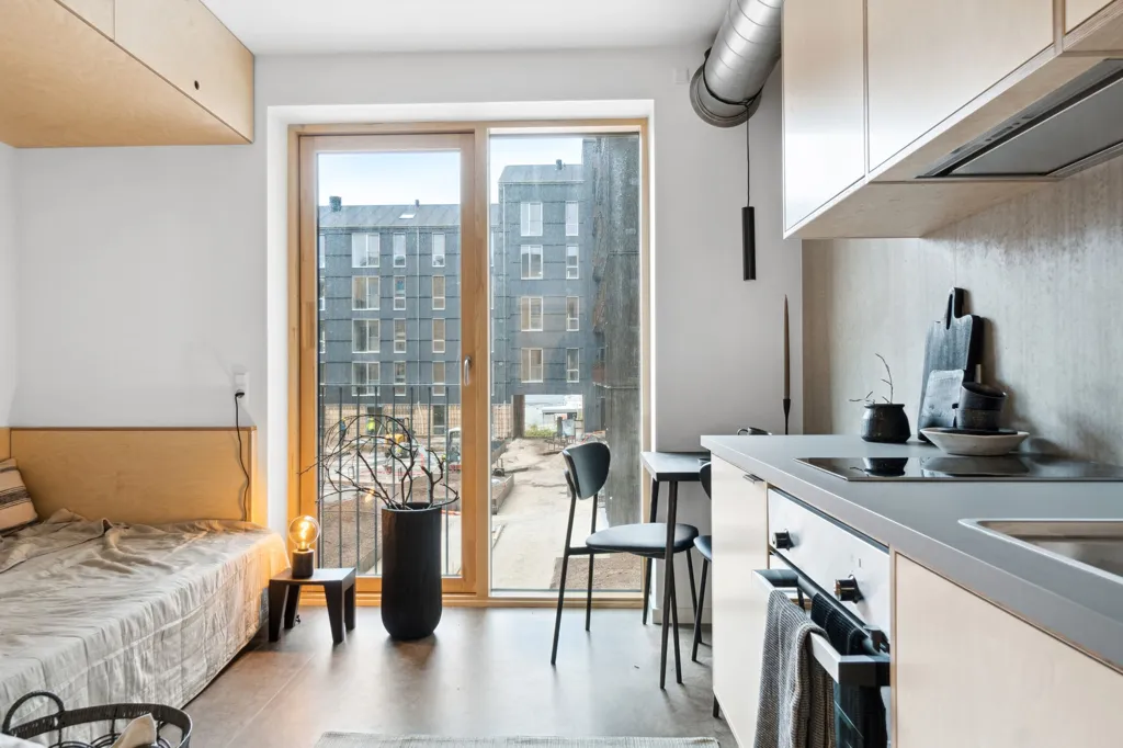 Magamistoad - Studio Apartment with Terrace in Aarhus C