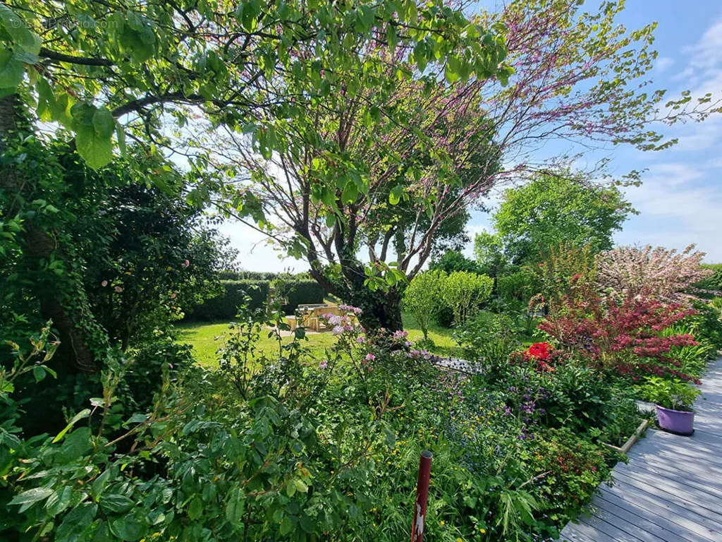 Jardin - Maison en Pierres avec Jardin à Marcey-les-Grèves