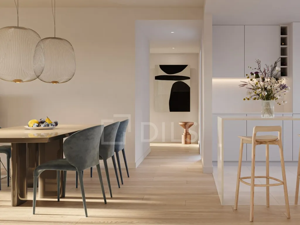 Söögituba - T1 Apartment with Balcony in New Tavira Development