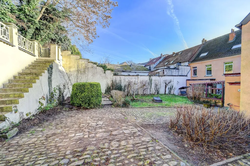 Jardin - Maison Semi-ouverte avec Jardin à Overijse