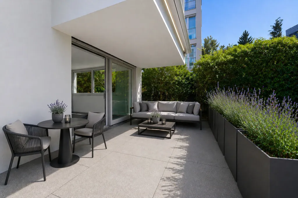 Terrass - 3.5-Room Garden Flat in Zurich