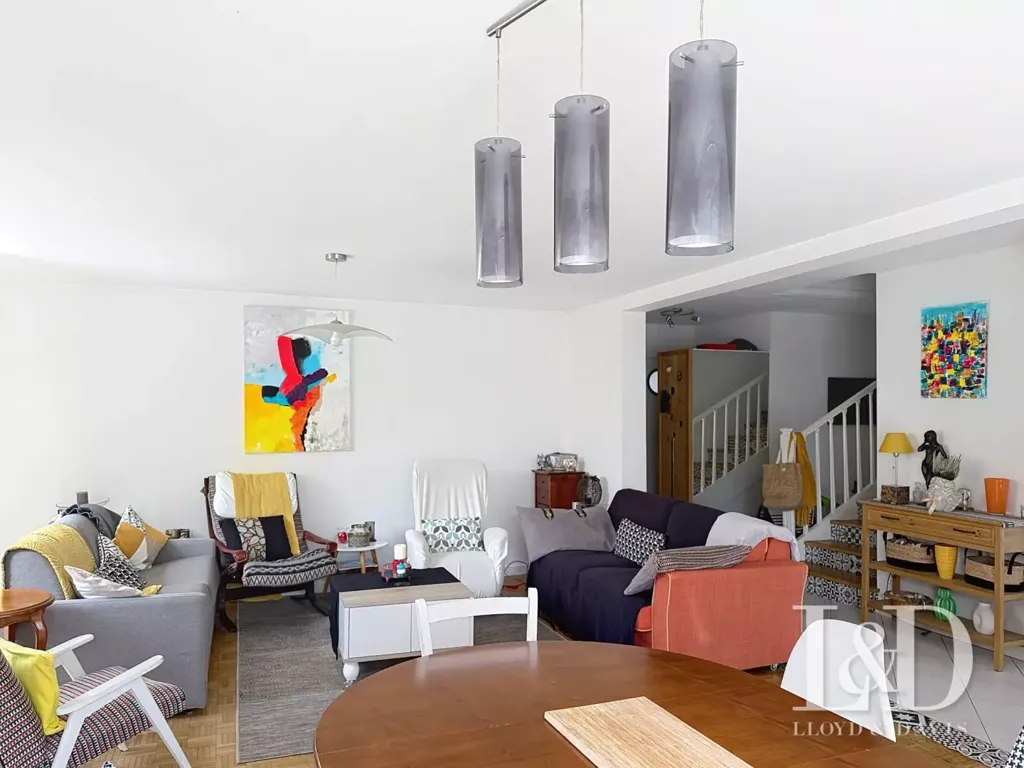 Living Room - Renovated House with Garden in Royan